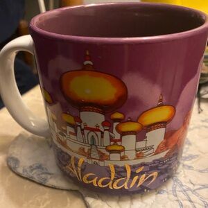 Vintage 1990’s Disney Aladdin Purple Mug 12oz Like Néw